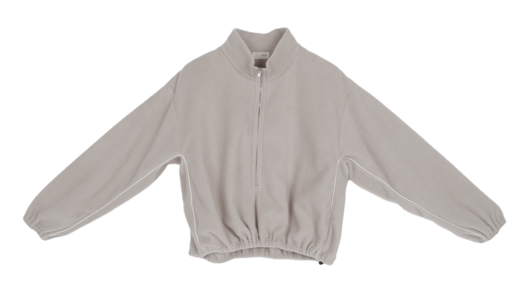 YORT　ヨート ハーフジップフリースプルオーバー